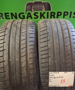 255/40R19 Petlas Velox Sport PT741 100W kesä 5mm / 6-25