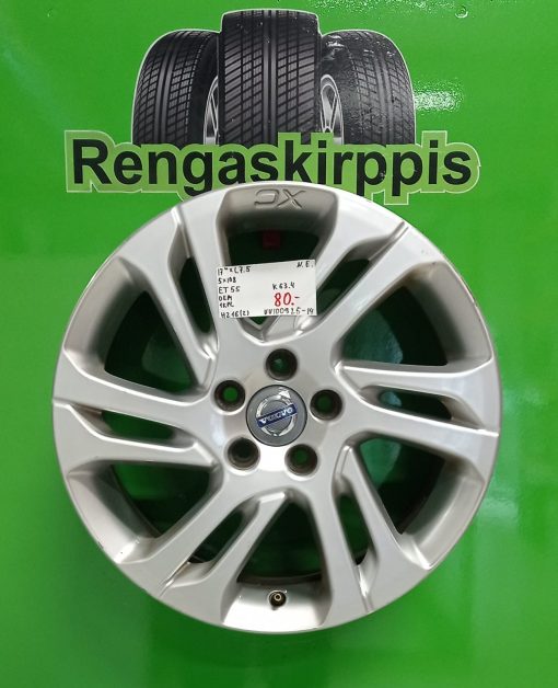 17" 5x108 ET55 K63,4 17"x7,5 Oem 1kpl / H216(2)