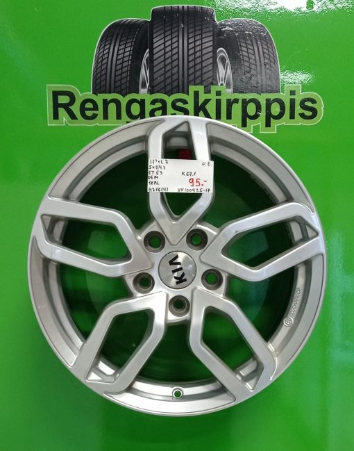 17″ 5×114,3 ET53 K67,1 17″x7 Oem 1kpl / H216(4)