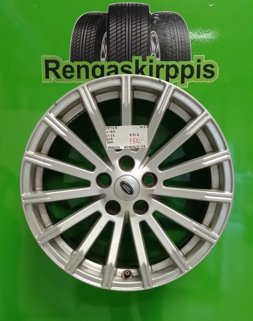 19" 5x120 ET53 K72,6 19"x9 Oem 1kpl / H416(4)