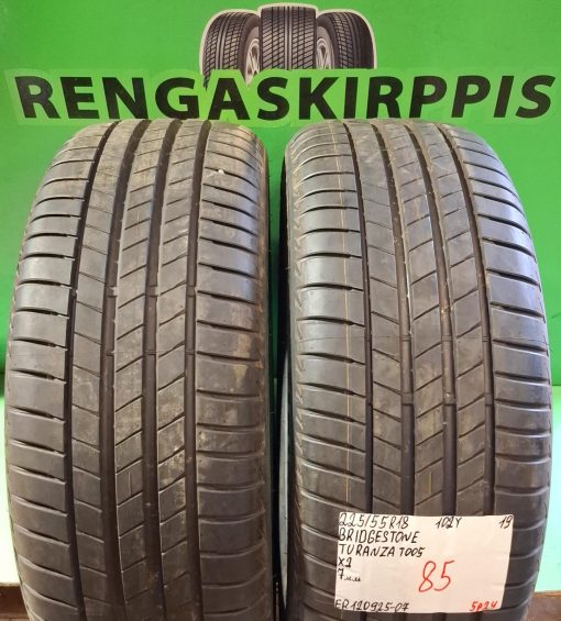 225/55R18 Bridgestone Turanza T005 102Y kesä 7mm / 5P24