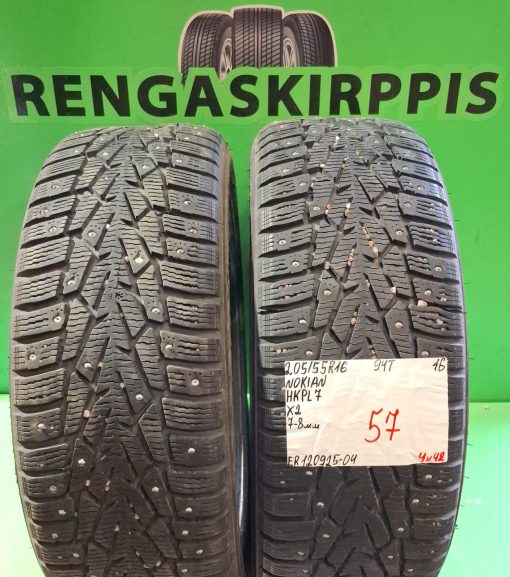 205/55R16 Nokian HKPL 7 94T nasta 7-8mm / 4V42