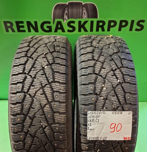 215/60R17C Nokian HKPL C3 109/107R nasta 8mm / 4P50