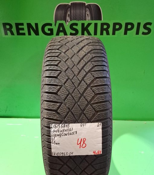 215/55R16 Continental VikingContact 7 97T kitka 5,5mm / 4V52