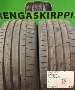 245/40R20 Continental SportContact 6 99V kesä 5mm / 6-13