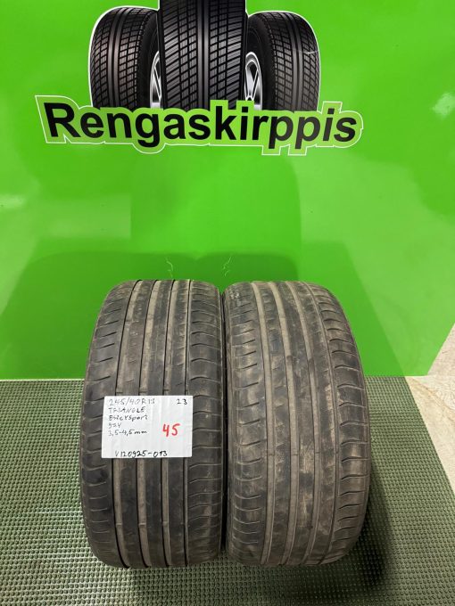 245/40R18 Triangle EffeX Sport 97Y kesä 3,5-4,5mm / 2V11-1