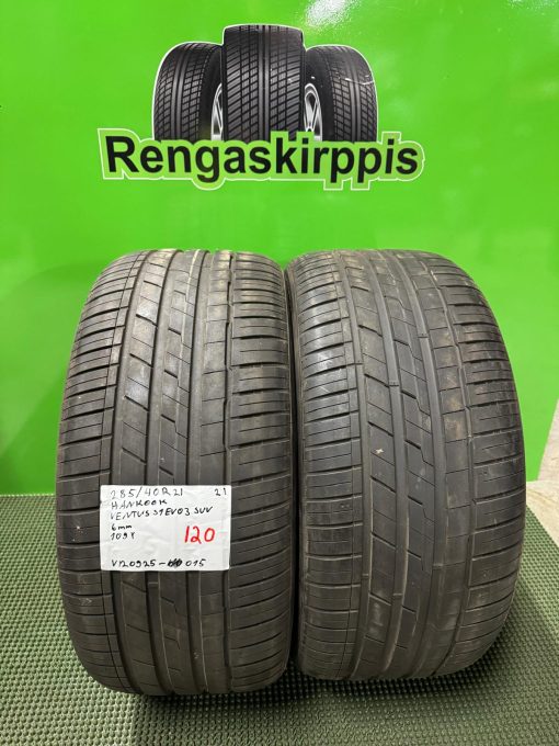 285/40R21 Hankook Ventus S1 Evo3 Suv 109Y kesä 6mm / 4V12-5