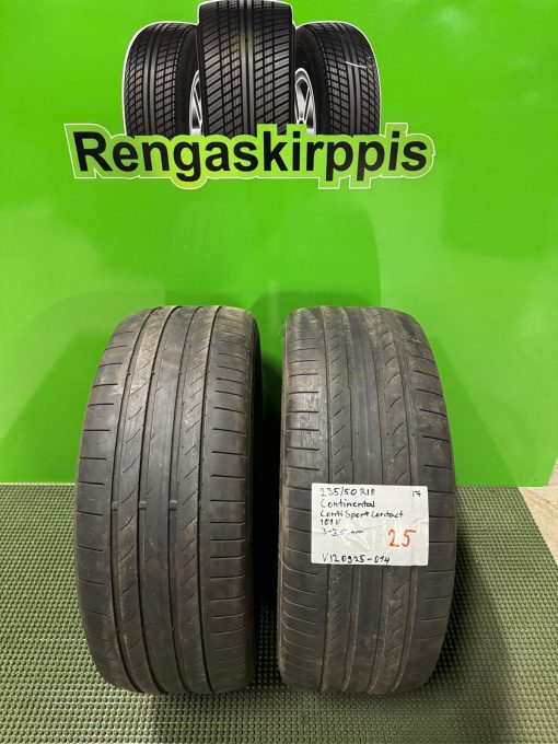 235/50R18 Continental ContiSportContact 101V kesä 3-3,5mm / 4V13-3