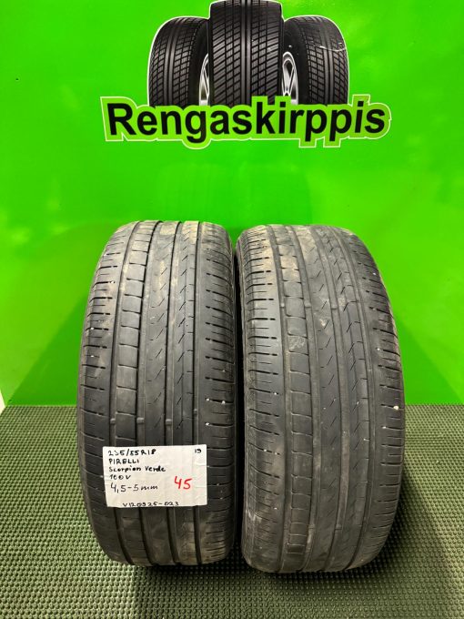 235/55R18 Pirelli Scorpion Verde 100V kesä 4,5-5mm / 4V13-4