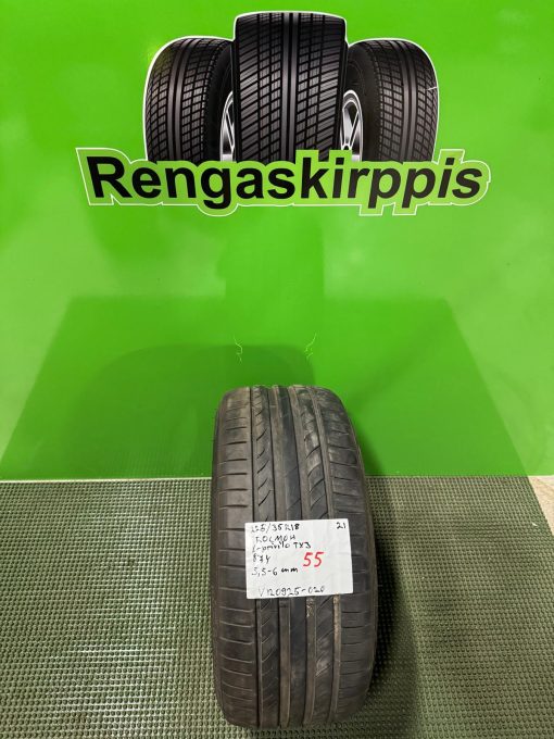 225/35R18 Tracmax X-Privilo TX3 87Y kesä 5,5-6mm / 4V13-3