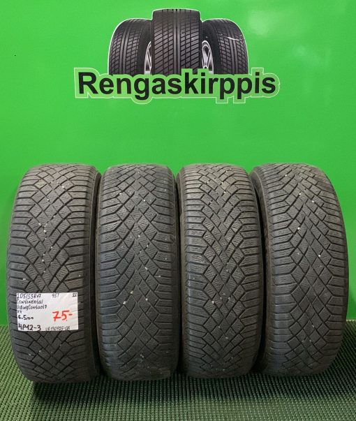 205/55R17 Continental VikingContact 95T kitka 6,5mm / 4P12-3