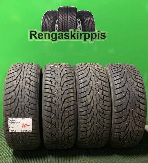 225/55R17 Nankang NK Snow SW7 101T nasta 7,5mm / 2V8-2