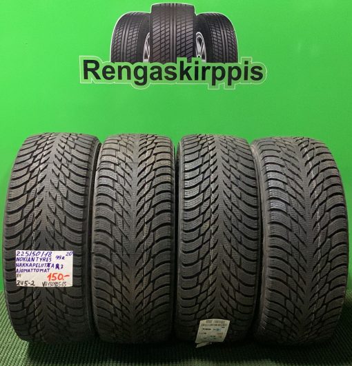 225/50R18 Nokian Tyres HKPL R3 99R kitka ajamattomat / 2V5-2