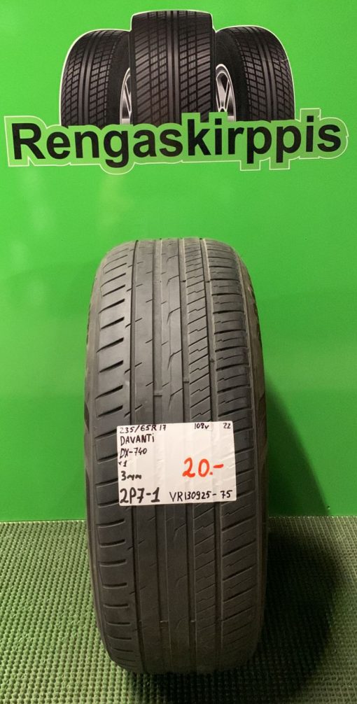 235/65R17 Davanti DX740 108V kesä 3mm / 2P7-1