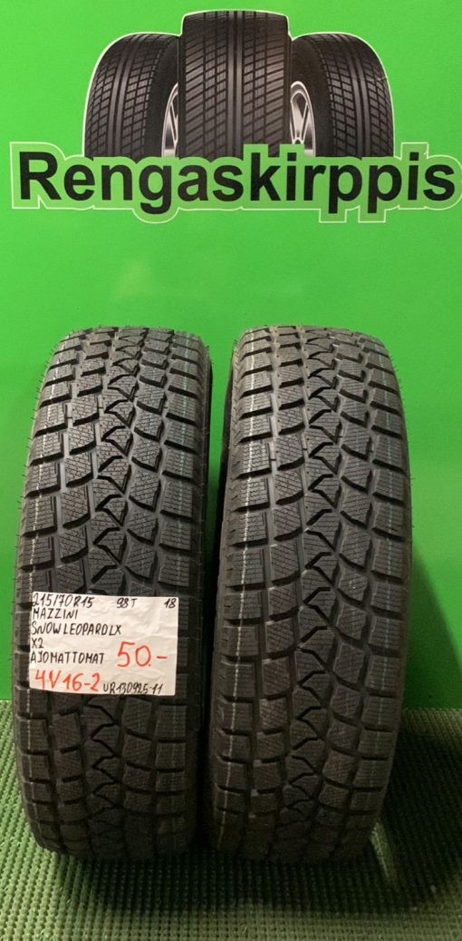 215/70R15 Mazzini SnowLeopard LX 98T kitka ajamattomat / 4V16-2
