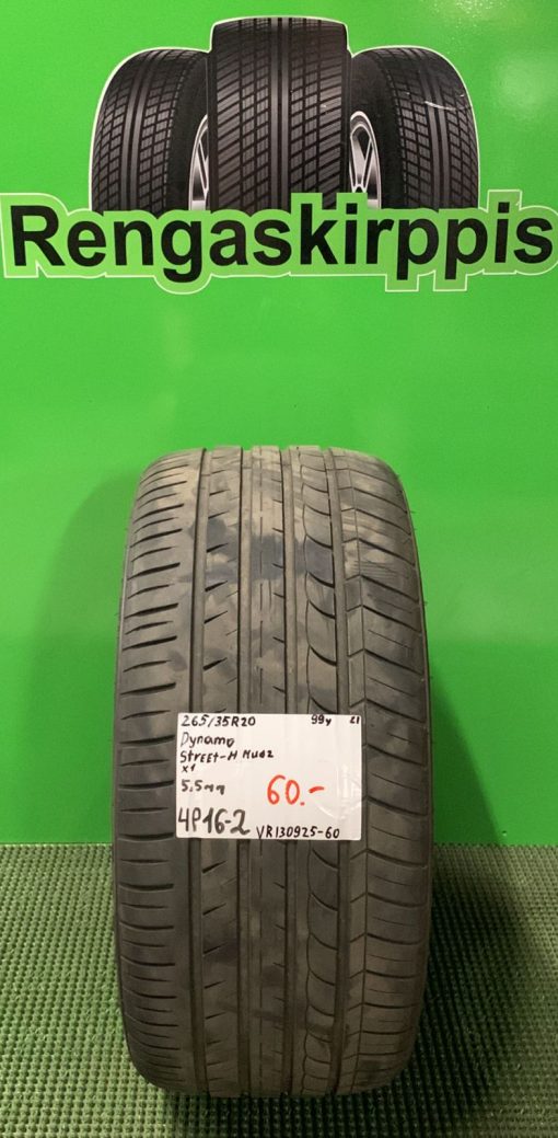 265/35R20 Dynamo Street-H MU02 99Y kesä 5,5mm / 4P16-2