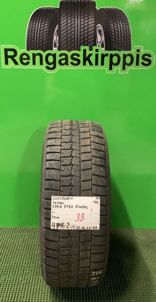 225/50R17 Falken Espia Epz Studles kitka 4mm / 4P16-2
