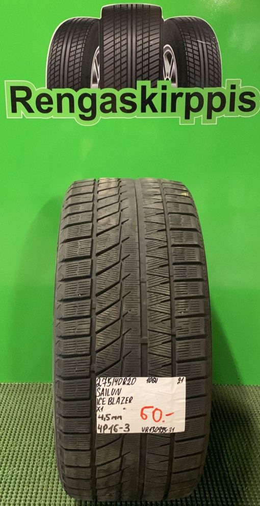 275/40R20 Sailun Ice Blazer 106V kitka 4,5mm / 4P16-3