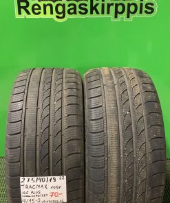 275/40R19 Tracmax Ice Plus 105V uudenverosiet / 4V15-2