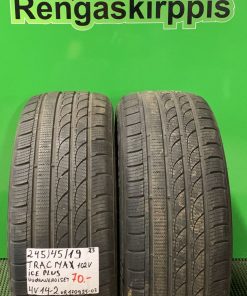 245/45R19 Tracmax Ice Plus 102V kitka uudenveroiset / 4V14-2
