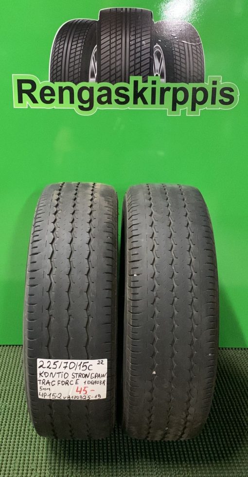 225/70R15C Kontio StrongPaw Trac Force 106/103R kesä 5mm / 4P15-2