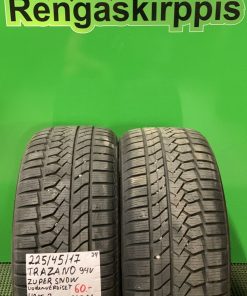225/45R17 Trazano Zuper Snow 94V kitka uudenveroiset / 4P15-3