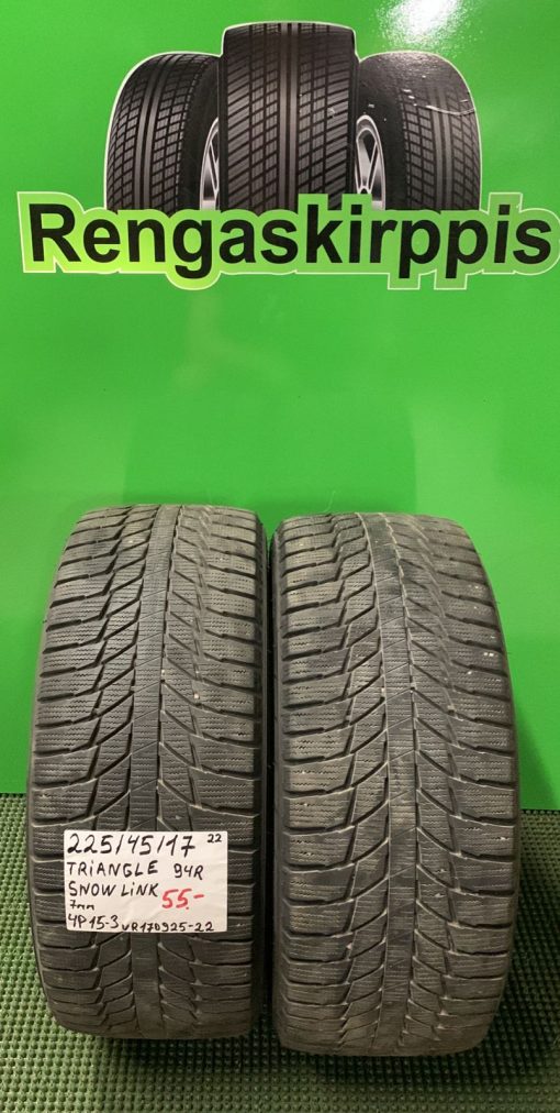 225/45R17 Triangle SnowLink 94R kitka 7mm / 4P15-3