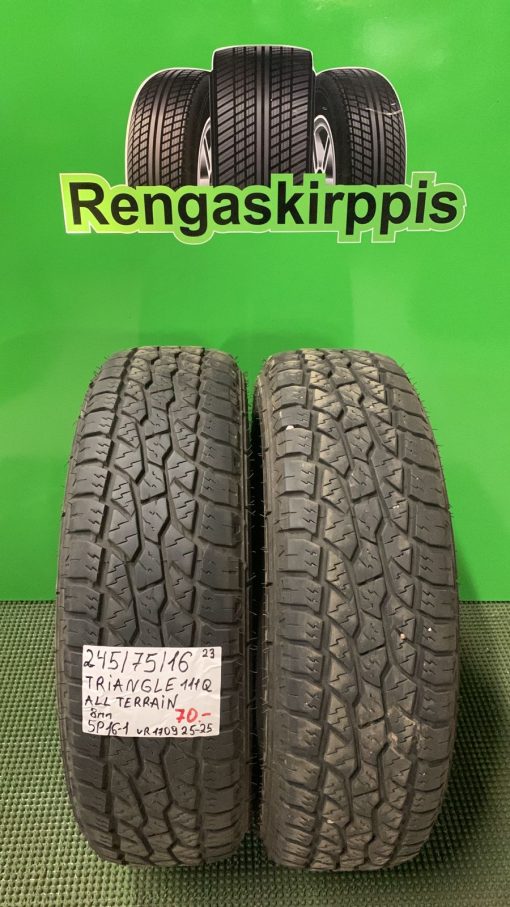 245/75R16 Triangle All Terrain 111Q kesä 8mm / 5P16-1