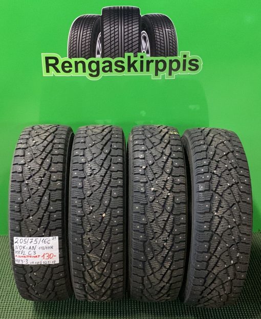 205/75R16C Nokian HKPL C3 113/111R nasta ajamattomat / 4V9-3