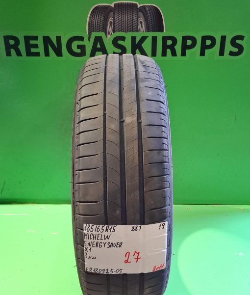 185/65R15 Michelin Energy Saver 88T kesä 3nn / 2P11