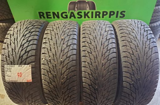 225/55R17 Nokian HKPL R2 97R kitka 7,5-8mm / 5V25