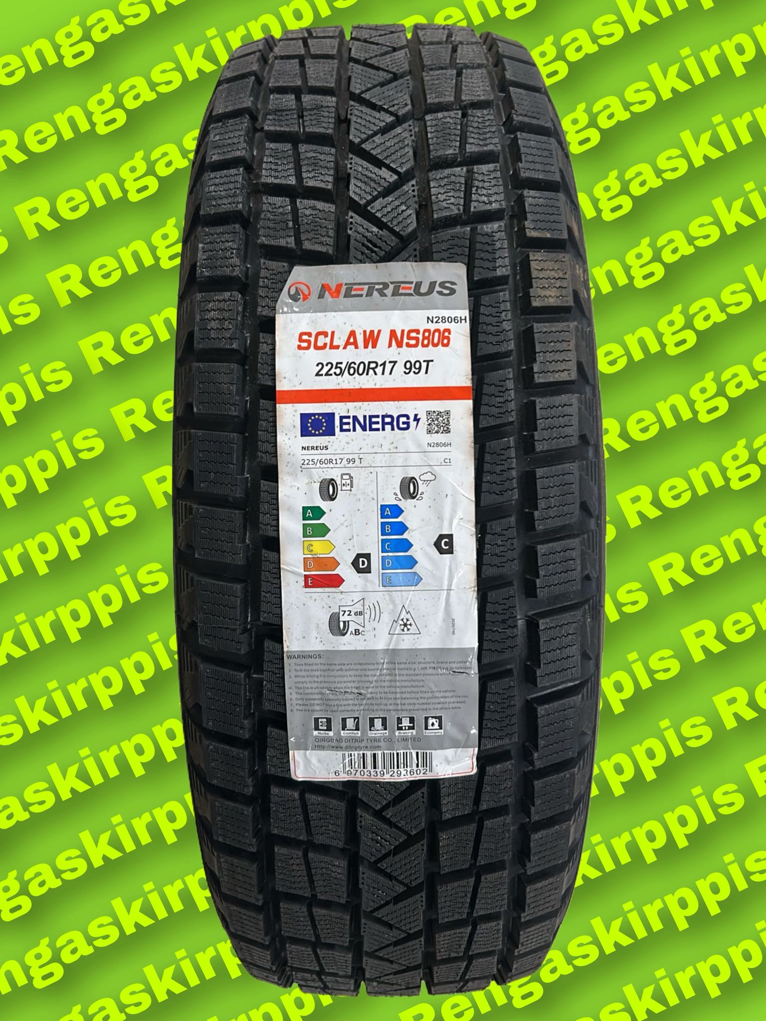 225/60R17 Nereus Sclaw NS806 99T D,C 72dB /kitka