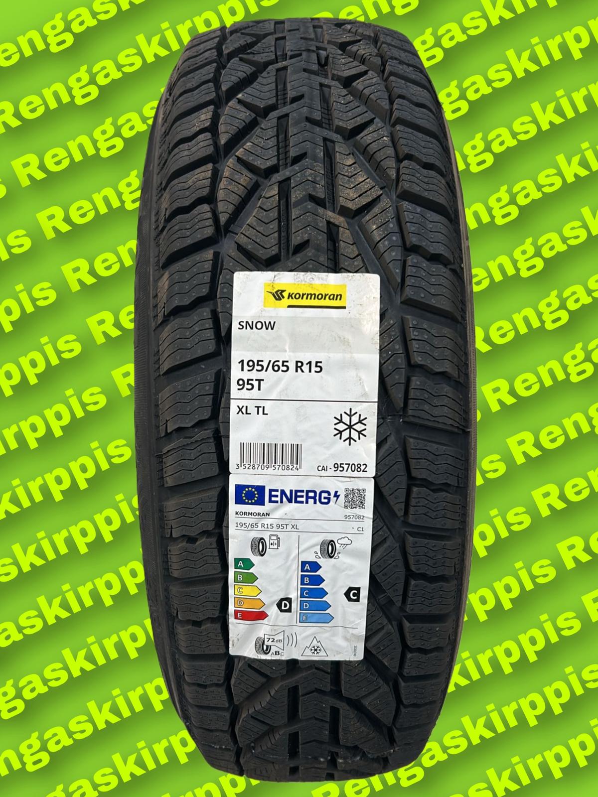 195/65R15 Kormoran Snow 95T XL D,C 72dB /kitka