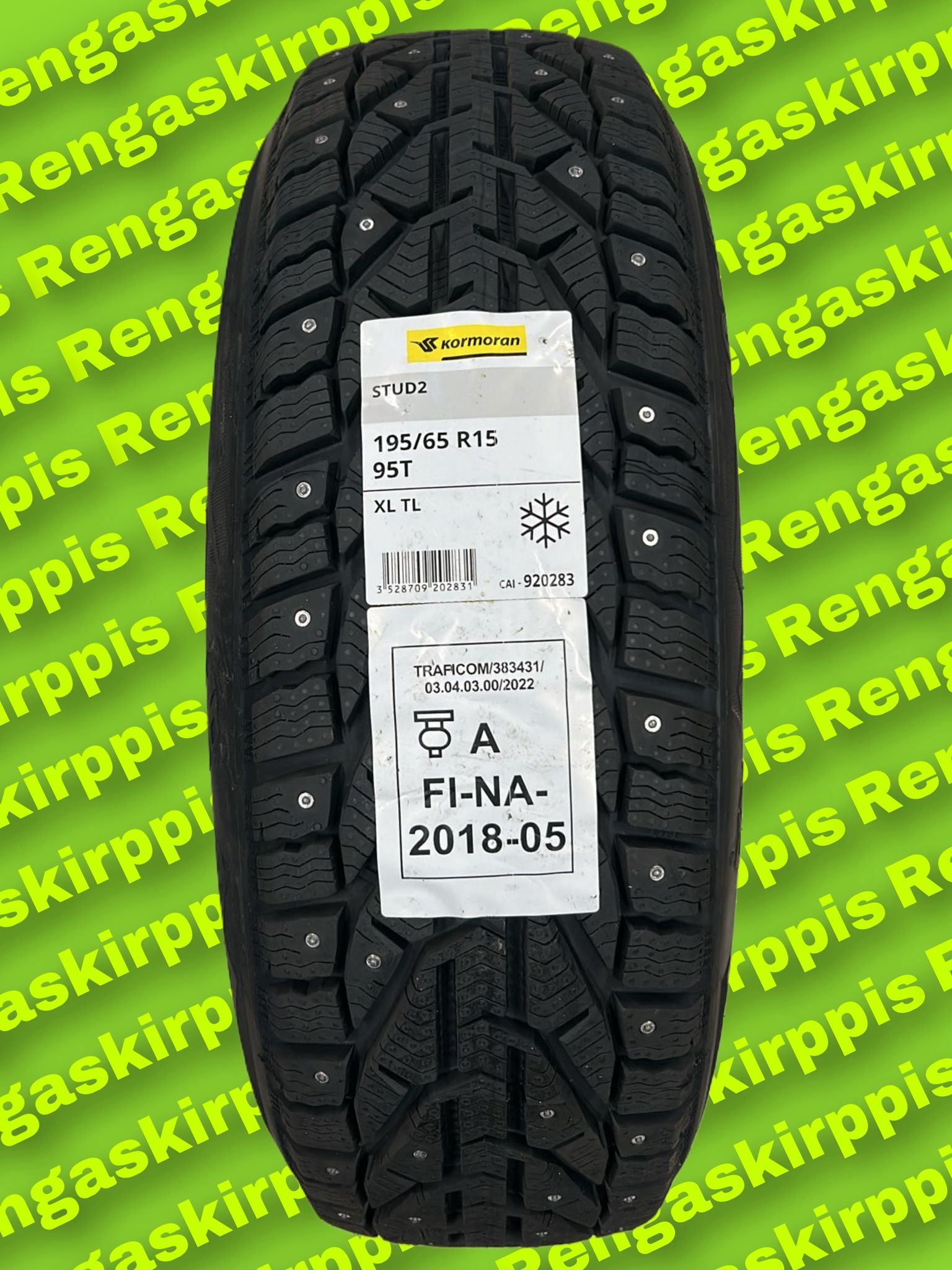 195/65R15 Kormoran Stud 2 95T XL /nasta