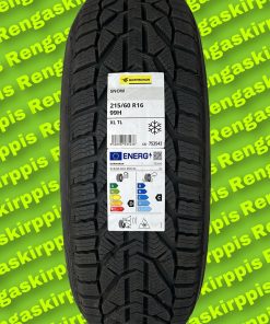 215/60R16 Kormoran Snow 99H XL D,C 72dB /kitka