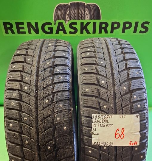 225/55R17 Landsail Ice Star Is33 97T nasta 8mm / 5V14