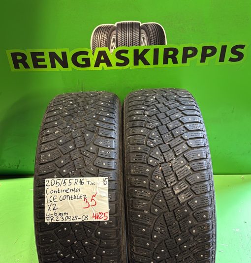 205/55R16 Continental IceContact 2 nasta 4-6mm / 4V25