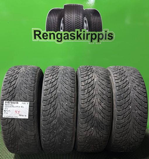 215/55R17 Nokian HKPL R2 98R kitka 6mm / 4V14-4