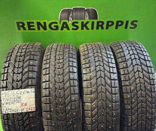 195/65R15 Firestone Winter Force 91S nasta 7-9mm / 2P23