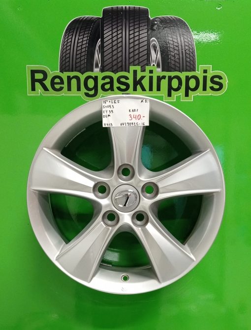 16" 5x114,3 ET39 KR60,1 L6,5" Oem / H413