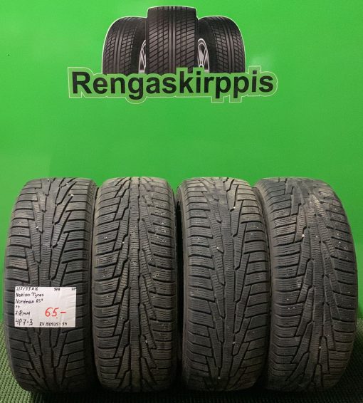 215/55R16 Nokian Tyres Nordman RS2 97R kitka 7-8mm / 4P7-3