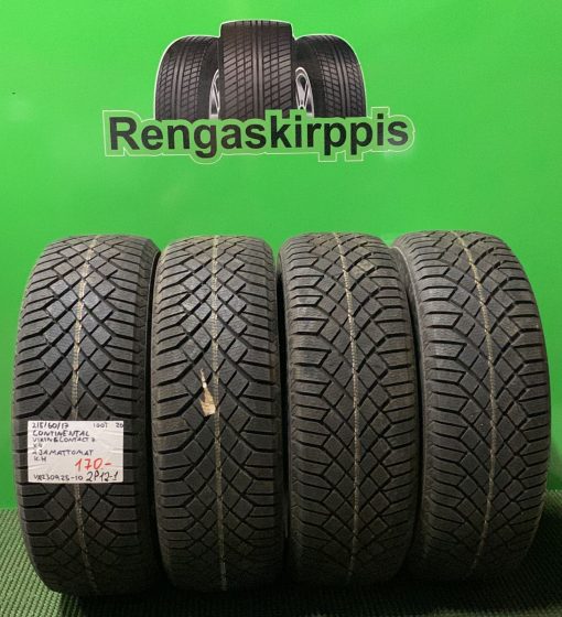215/60R17 Continental VikingContact 7 100T kitka ajamattomat / 2P12-1