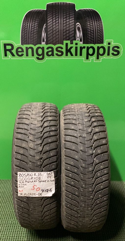 205/60R16 Goodride Ice Master Spike Z506 96T nasta 7mm / 4V17-6