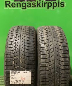 225/55R17 Michelin X-Ice 101H kitka 3,5mm / 4V16-5