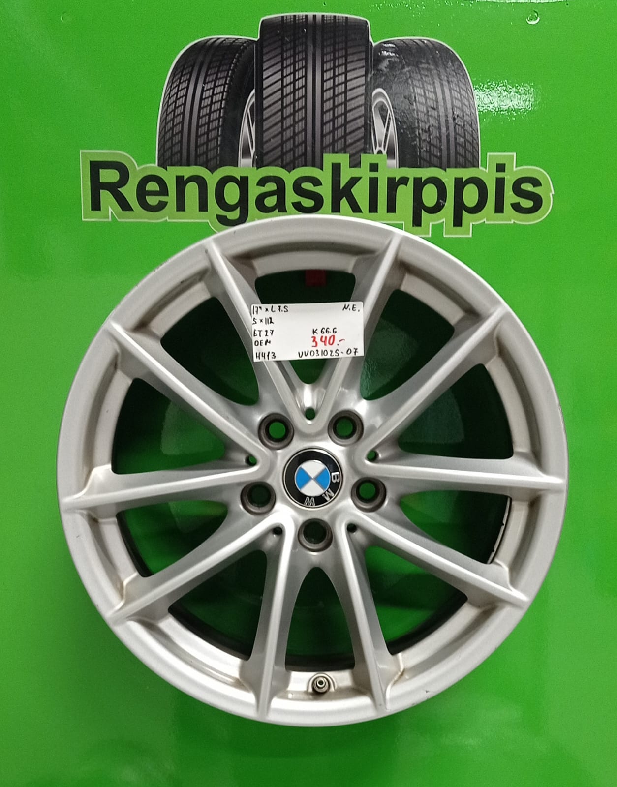 17" 5x112 ET27 KR66,6 L7,5" Oem / H413