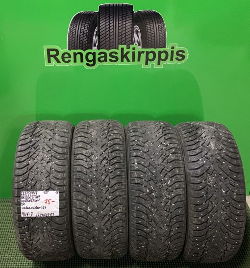 225/50R17 Bridgestone Noranza 001 98T nasta uudenveroiset / 4V1-3