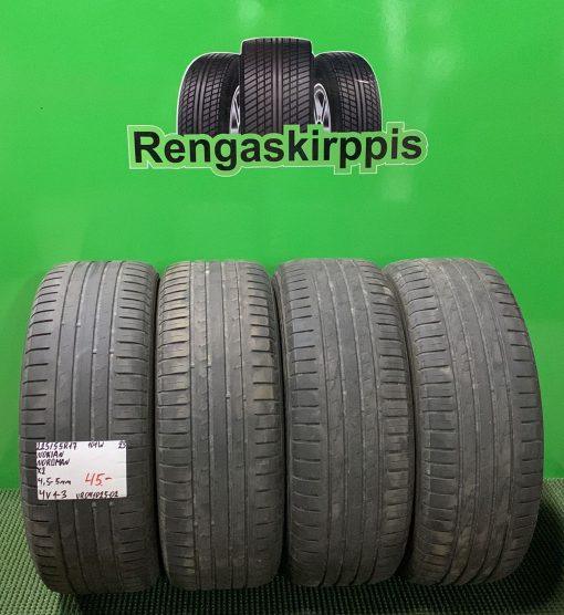 225/55R17 Nokian Nordman 101W kesä 4,5-5mm / 4V1-3