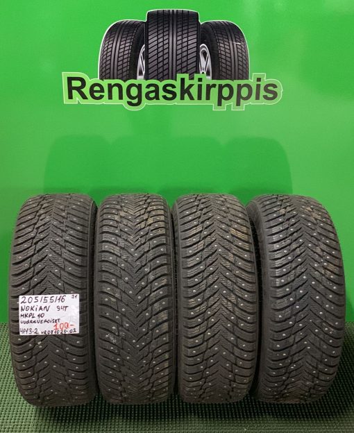 205/55R16 Nokian HKPL 10 94T nasta uudenveroiset / 4P13-2