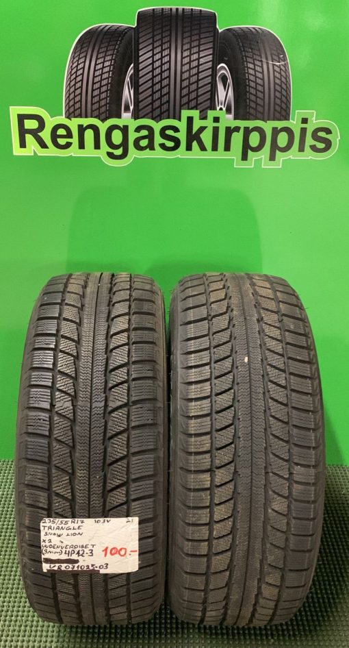 235/55R17 Triangle Snow Lion 103V kitka uudenveroiset / 4P12-3