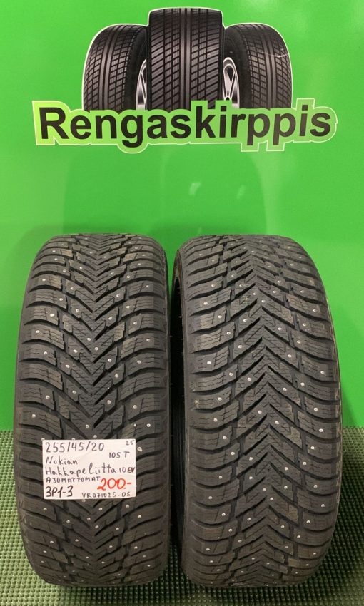 255/45R20 Nokian HKPL 10EV 105T nasta ajamattomat / 3P1-3